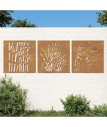  Garden Wall Decoration Rusty Corten Steel Medium - $127.49