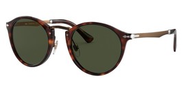 Persol PO3248S 24/31 Havana Brown Frame Round Sunglasses 49 mm - $169.99