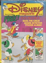 Disney Magazine #80 UK London Editions 1987 with Panini Album SEALED NEA... - £15.13 GBP