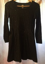 Glittery WonderNation Black Gothic Girl/Small Woman Dress Size XXL Nice PO - £8.63 GBP