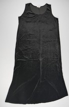 Spencer Alexis Black Velvet Maxi Sleeveless Dress Womens Size 2X - £40.28 GBP