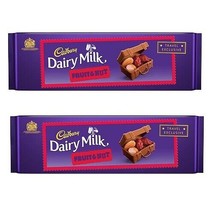 Cadbury Dairy Milk Fruit and Nut Chocolate Bar Pouch, 300 gm X 2 pack - £36.53 GBP