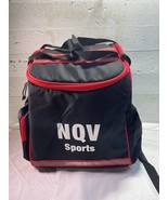 NQV Disc Golf Backpack Unused Black & Red Multi Pocket Disc Golf Carry Bag Pack - $29.02