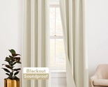 Ryb Home Soundproof Curtains For Bedroom - Totally Room Darkening 3, 1 P... - $116.93
