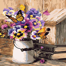 Butterflyies Flowers Cross Stitch Pattern***LOOK*** - $2.95