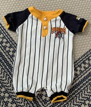 Vintage Pittsburgh Pirates Baby One Piece Infant 6-9 Months Outfit - £11.86 GBP