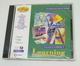 Corel Learning Series For Corel Draw 6 CD-ROM Nos Vintage Software - £5.58 GBP