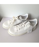 Time And Tru Memory Foam Classic White Sneakers Shoes Gold Womens Size 1... - £17.20 GBP