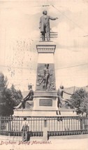 Salt Lake City Utah Brigham Young Monument Postcard 1906 - £4.97 GBP