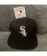 VINTAGE Chicago White Sox Hat Cap Snap Back KMG New Era Pro Model Black ... - £89.44 GBP
