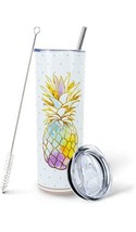 Pineapple Tumbler-Pineapple Gifts for Women,Hawaiian Gifts for Women - £19.46 GBP