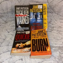 James Patterson 4 Paperback Book Lot, Well Worn  - £3.14 GBP