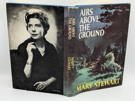 Airs Above The Ground Mary Stewart US Book Club Ed Dust Jacket 1965 Mystery - £8.45 GBP