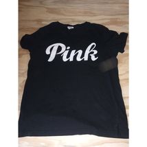 Pink Short Sleeve Shirt Medium Black - $9.45