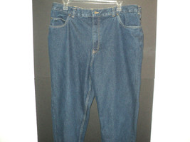 Harbor Bay Blue Jeans 44 W x 27 L 5 Pocket Style (These have been shortened) - £18.90 GBP