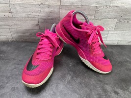 Nike Sneakers Men 6 M HyperLive Running Shoes Red Black Athletic 834488-606 - $34.47