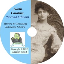 219 Old Books - North Carolina History &amp; Genealogy On Dvd - £4.63 GBP