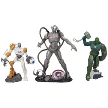 Playmation Marvel Avengers Figures Super Adaptoid, Ultron &amp; Ultron Bot - Hasbro - $11.30