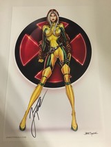 Marvel X-Men Sexy Rogue Art Print 11&#39;&#39; x 17&#39;&#39;  Print Signed Jamie Tyndall - £29.90 GBP