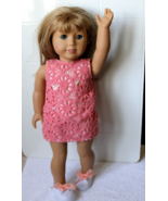 American Girl 2036SJ Light Skin Blonde Hair Blue Eyes 2014 + Outfit - €33,38 EUR
