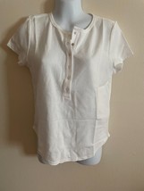 Women&#39;s Old Navy Fitted, Short Sleeve Henley Shirts Size S M XL XXL 2X 3... - £12.83 GBP