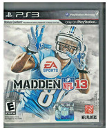 Madden NFL 13 Sony PlayStation 3 PS3 football video game Complete Tested - $4.00