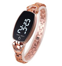 Stainless Steel Digital Watches for Women, LED for - $88.03