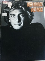 Barry Manilow Sheet Music One Voice 70s song book - $17.50