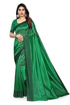 Women&#39;s Present Banarasi Soft Lichi Silk Saree Beautiful Jacquard Rich Pallu De - £3.90 GBP