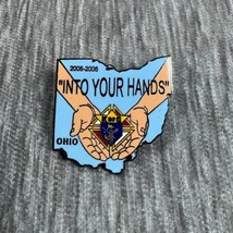 Knights of Columbus Pin 2005-06 Ohio State Council Lapel Hat Vest Cathol... - $7.42