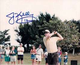 Jim Kelly signed Golf 8x10 Photo #12 minor scratches (Buffalo Bills)- PSA/JSA/BA - £22.08 GBP