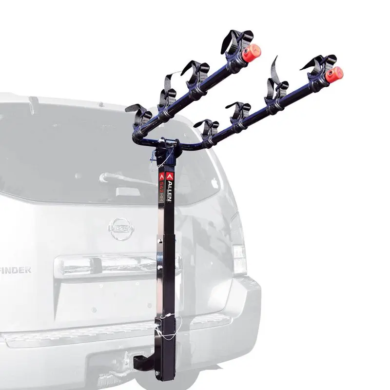 Wobble Free Hitch Deluxe 4 Bike Carrier Car Mount with Folding Arms - $143.24