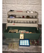 Vtg Plano Tackle Box Model 6000  3 Tier Fold Out Tray Fishing Made in US... - £52.78 GBP