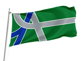 Albany, Oregon Flag,Size -3x5Ft / 90x150cm, Garden flags - £22.28 GBP