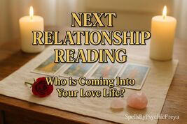 Next Relationship Psychic Reading | Who Is Coming Into Your Love Life? - $14.99