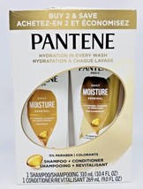 Pantene Pro-V Daily Moisture Renewal Dual Shampoo 10.4oz + Conditioner 9... - $14.89
