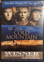 Cold Mountain (DVD, 2003, Two-Disc Collector&#39;s Edition) - £11.88 GBP
