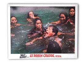 &quot;Lt. Robin Crusoe&quot; Original 11x14 Authentic Lobby Card Poster Photo 1966 Disney - £26.52 GBP