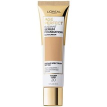 L&#39;Oreal Paris Age Perfect Radiant Serum Foundation SPF 50, Golden Ivory, 1 Ounce - $13.95