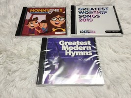 Lot 3x Mommy &amp; Me 2+Worship+Hymns Christian Praise Music Sing Along Kids CD New - £11.61 GBP