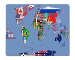 World Flag Map Metal Print, World Flag Map Metal Poster - $11.90