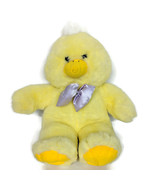 Kids of America Yellow Duck Easter Spring Plush with Bow Stuffed Animal 16&quot; - $25.94 CAD