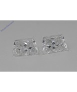 A Pair of Trapezoid Natural Mined Loose Diamonds (0.89 Ct F-g SI1-I1 Cla... - $1,912.96 CAD