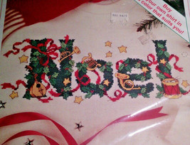 A Musical  Noel Sunset Christmas Counted Cross Stitch 18349 Opened - $18.70