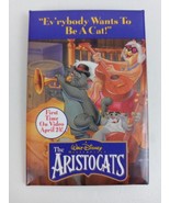 Walt Disney Masterpiece The Aristocats First Time On Vide Movie Promo Pi... - $155.16 MXN