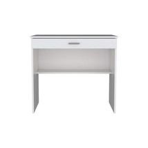 Eden White Office Desk | Modern Writing Desk - $106.99