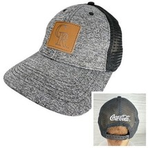 Colorado Rockies Coca Cola Baseball Hat Cap Snapback Mesh Adjustable Gray - $39.99