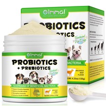 Dog Probiotic Powder - Dog Probiotics and Digestive Enzymes - Enzyme Sup... - £17.78 GBP