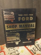 Ford Shop Manual 1952-53-54 Passenger Car Hardback Repair Manual Reprint... - $19.75