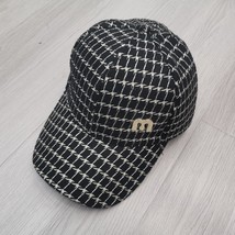 Autumn And Winter Warm Hats Small Fragrant Tweed Baseball Caps Diamond-Studded L - £9.83 GBP